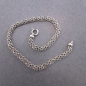 18" Silver necklace Milan 925 Italy